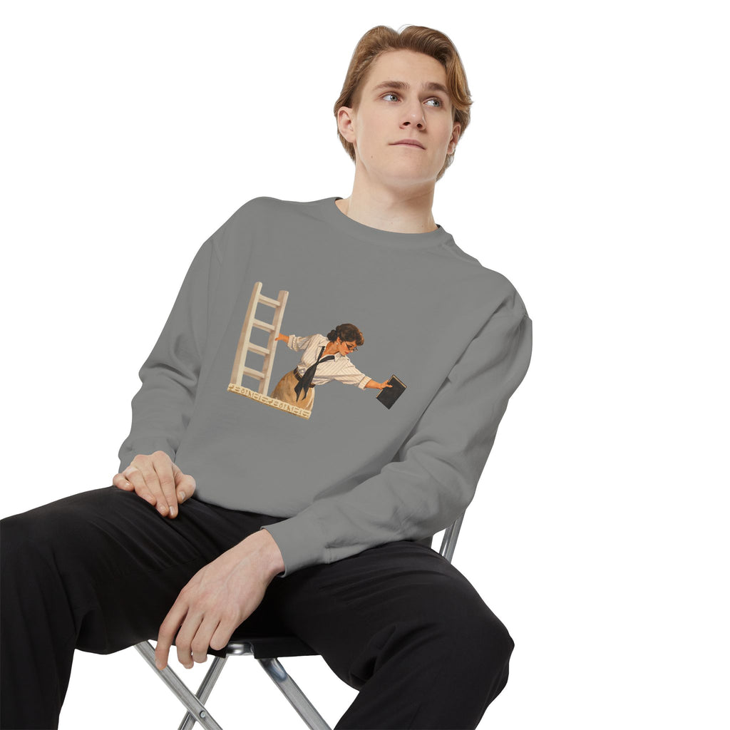 Evelyn Librarian Crewneck Sweatshirt