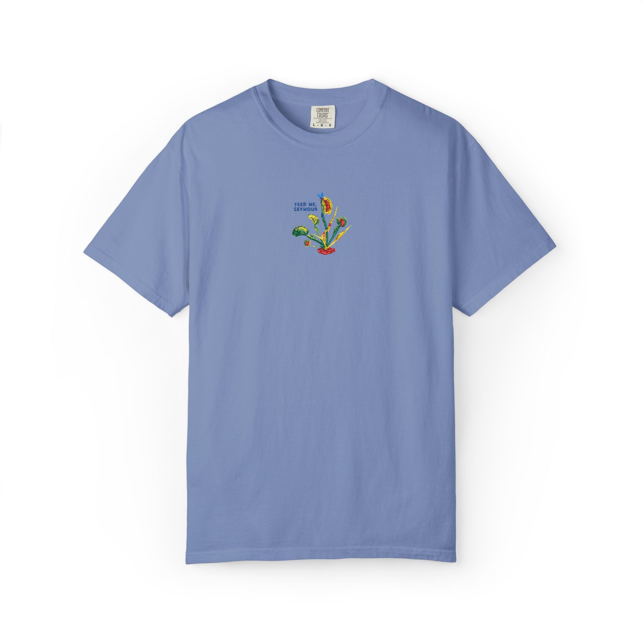 Feed Me Seymour Embroidered Tee