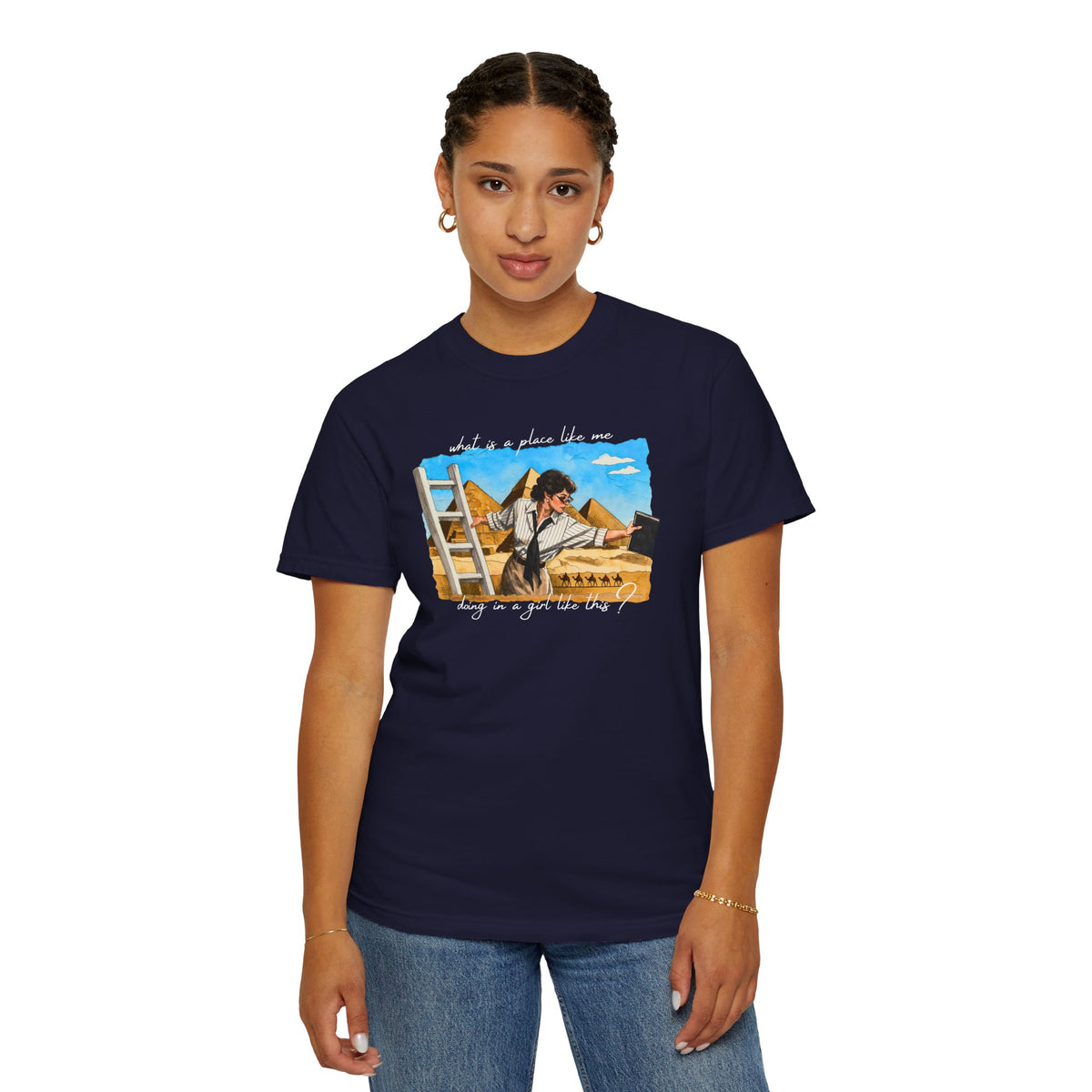 Evelyn Librarian Tee