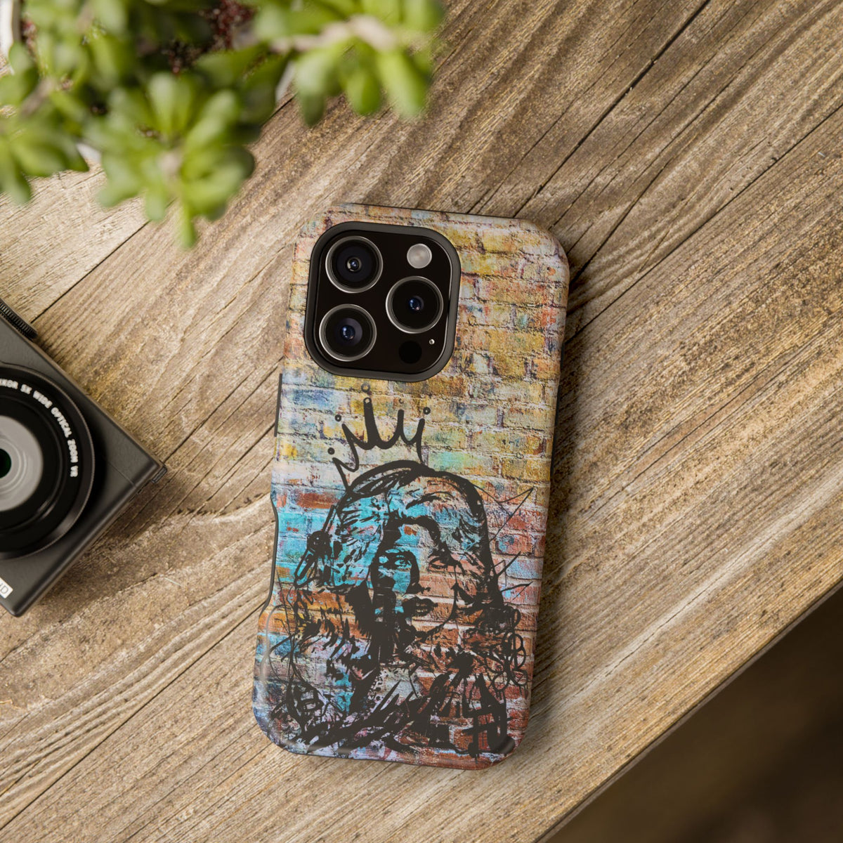Queen of Country Graffiti Phone Case