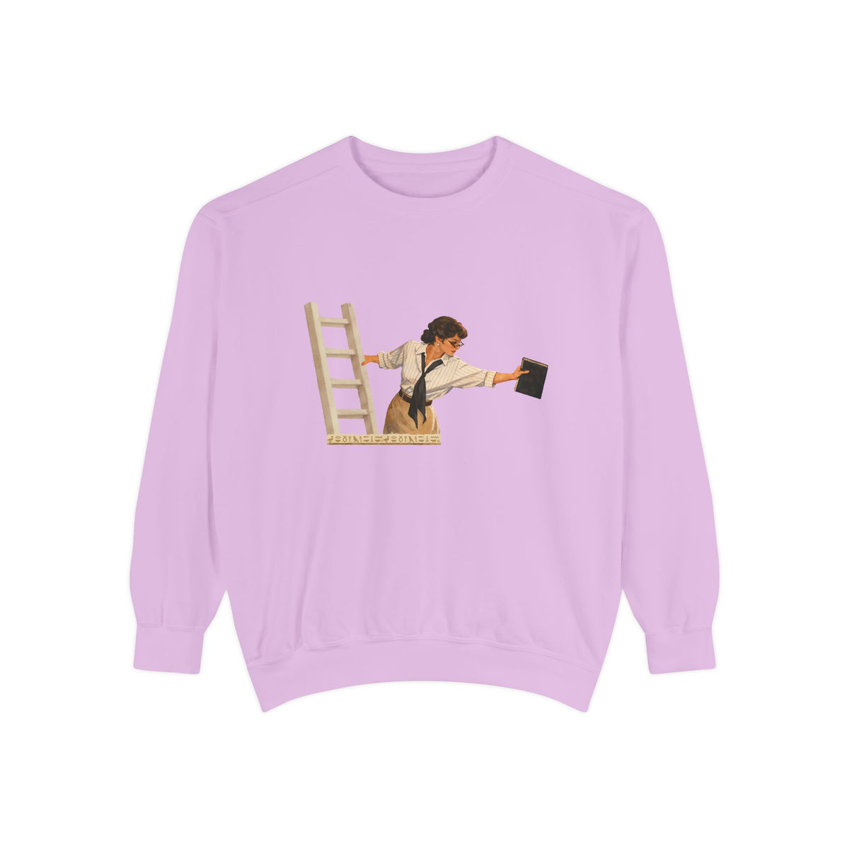 Evelyn Librarian Crewneck Sweatshirt