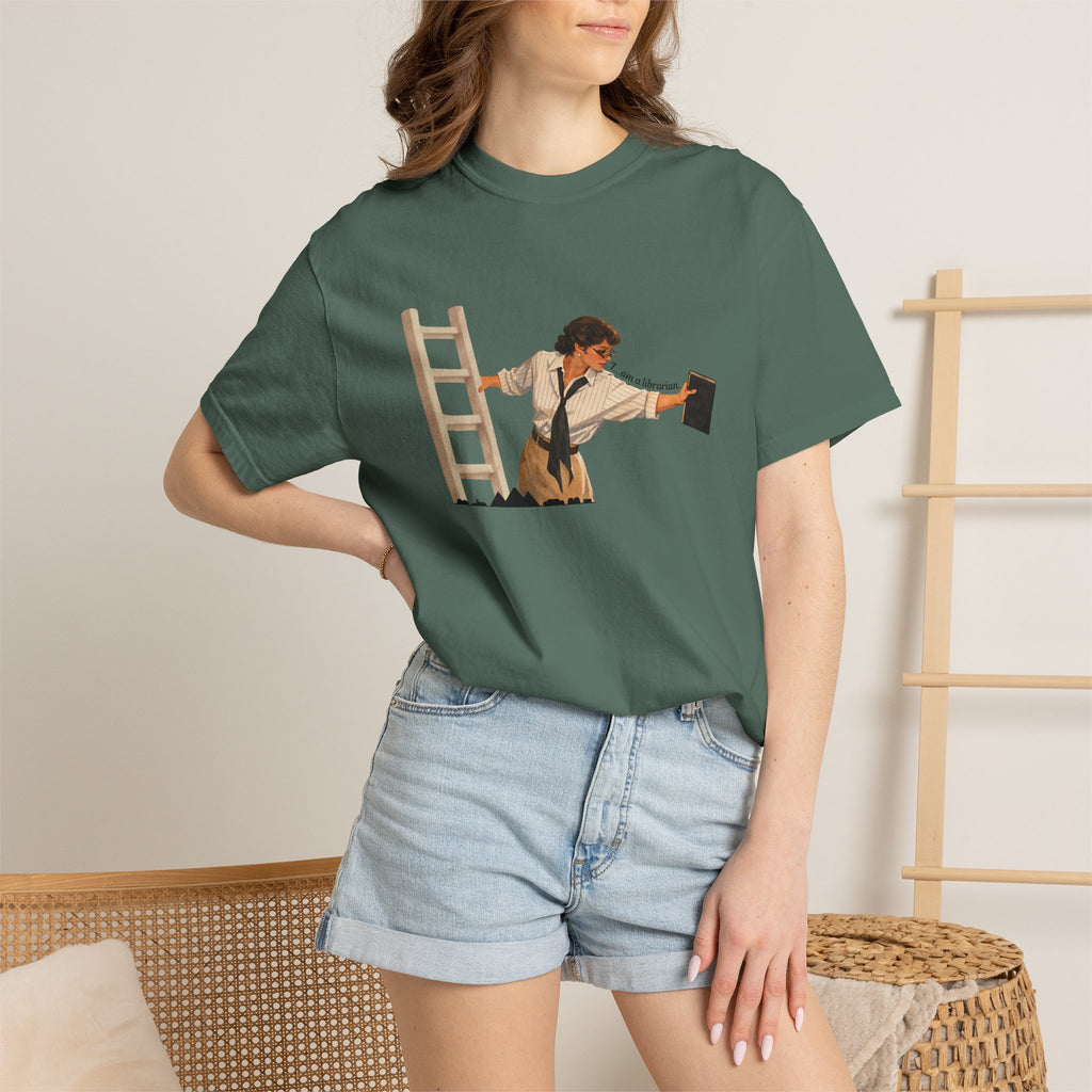 Evelyn Librarian Tee