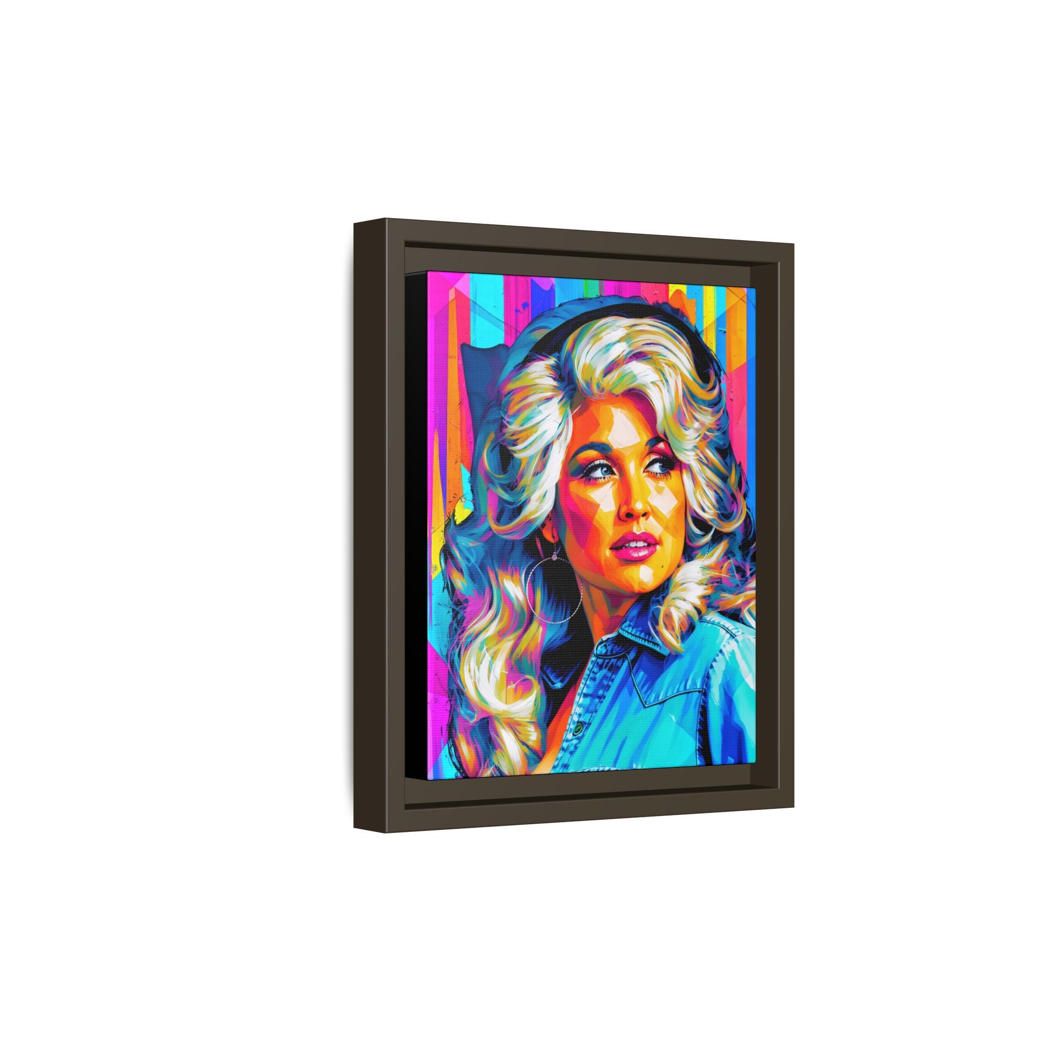 Queen of Country Framed Canvas