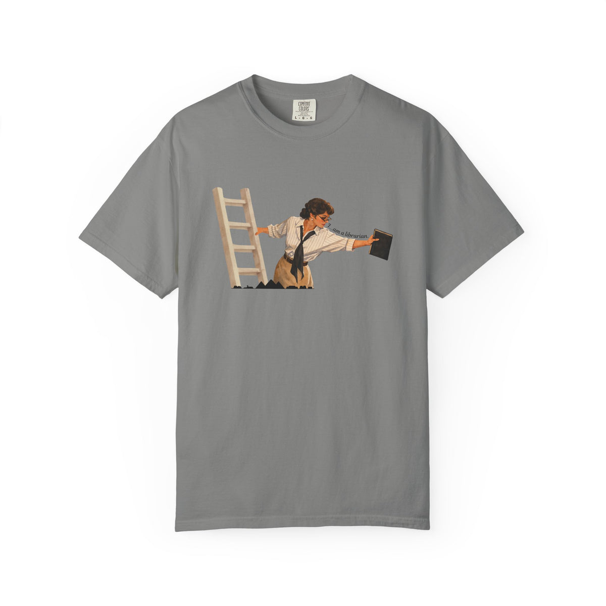 Evelyn Librarian Tee