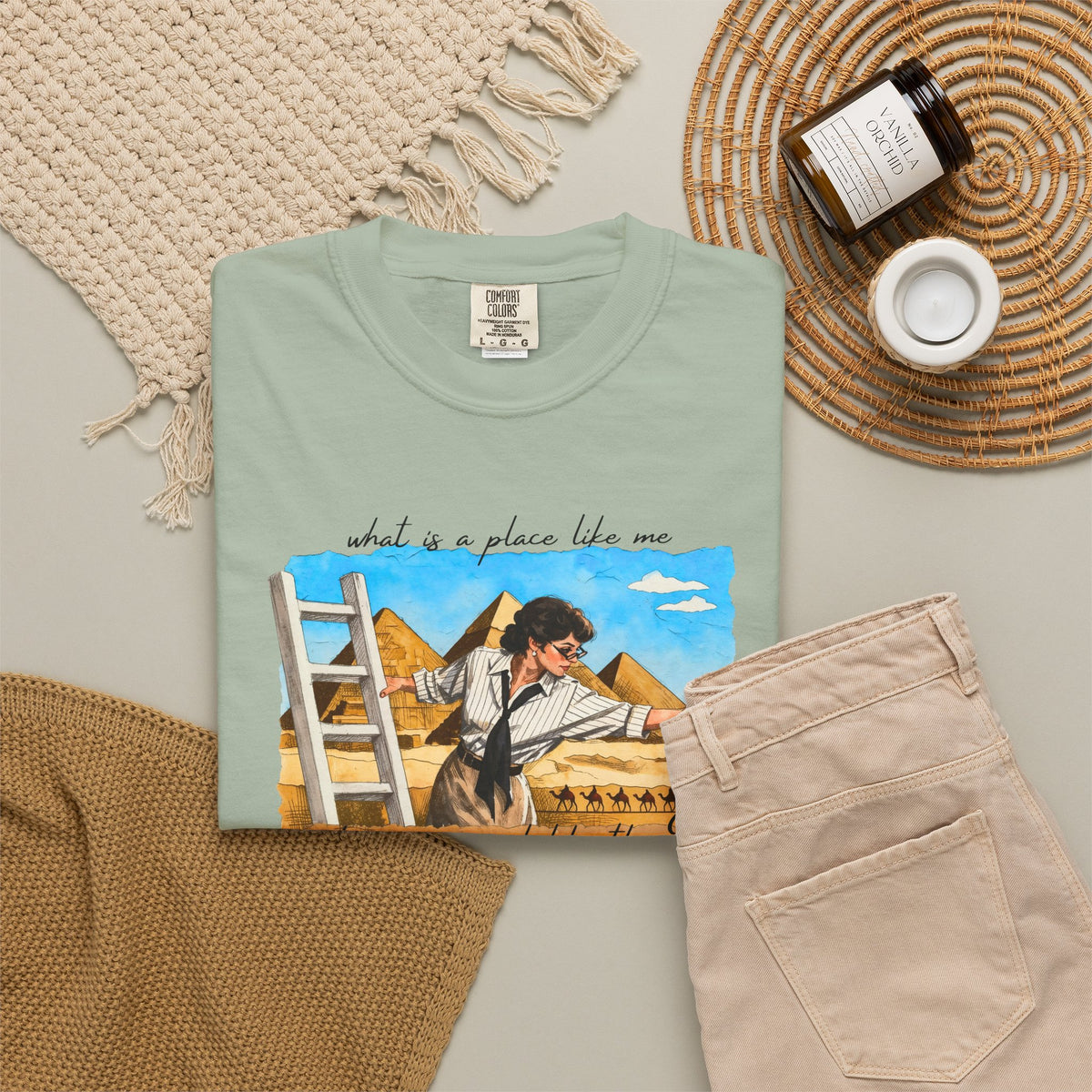 Evelyn Librarian Tee