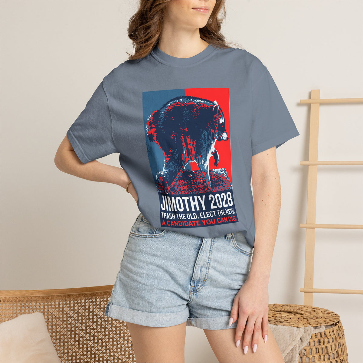 Jimothy 2028 Campaign Poster Tee