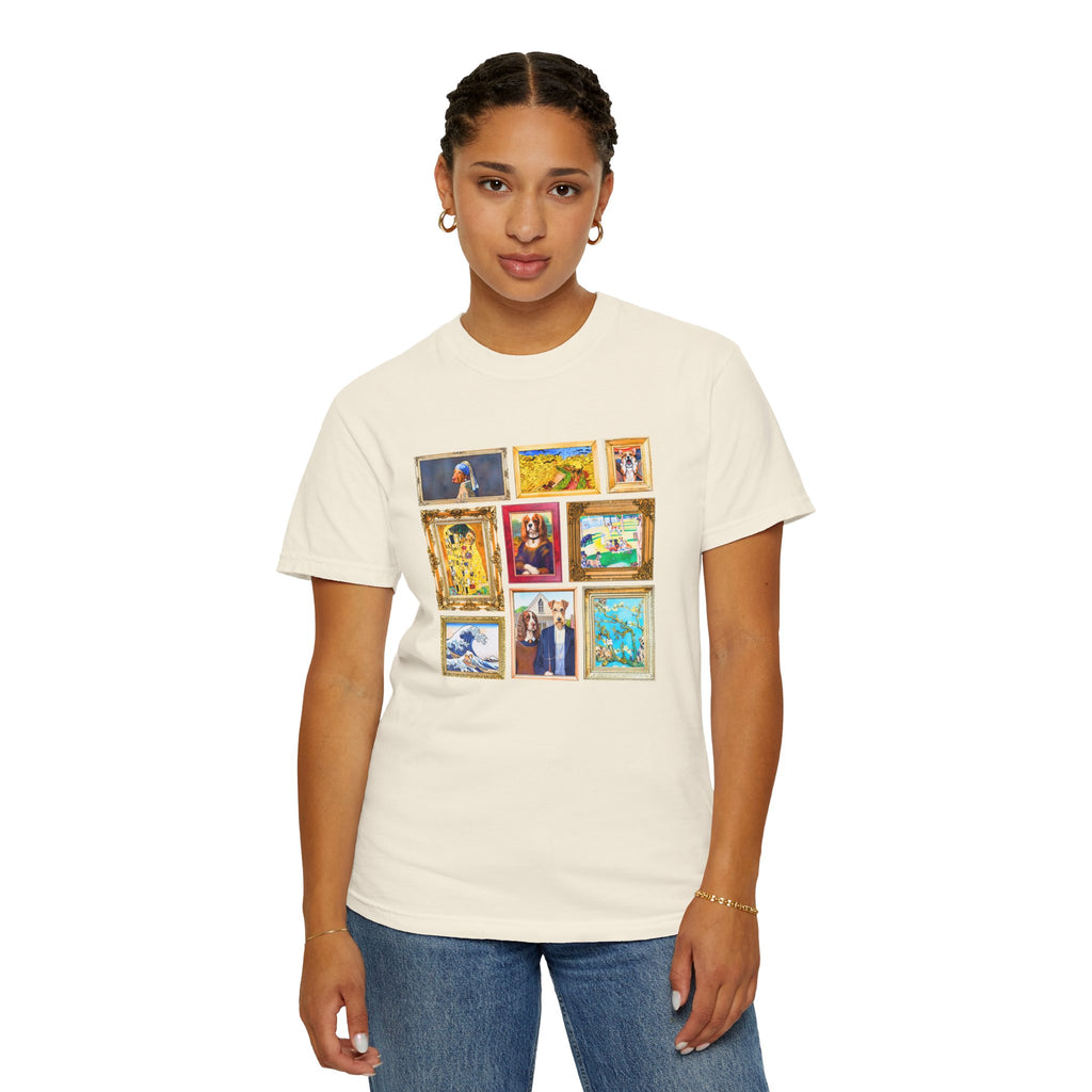 Dog Art Gallery Tee