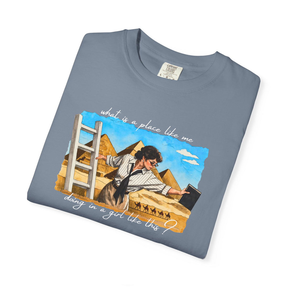 Evelyn Librarian Tee
