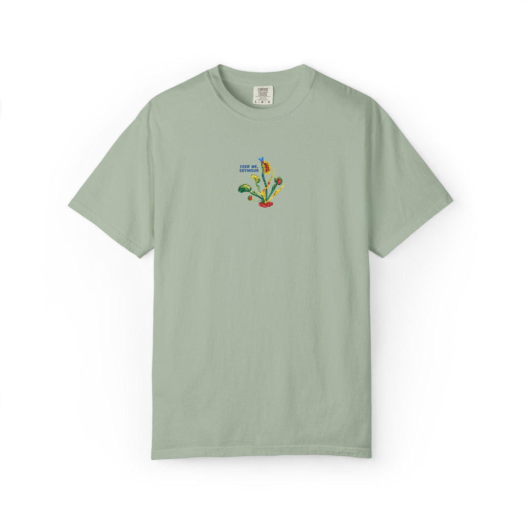 Feed Me Seymour Embroidered Tee
