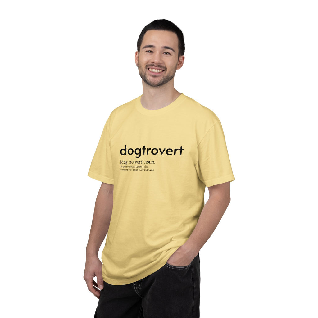 Dog-tro-vert Embroidered T-Shirt