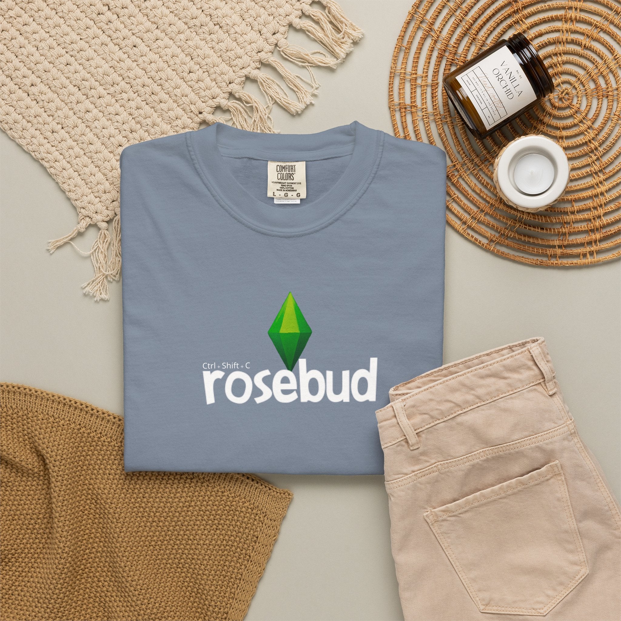 Rosebud Gamer Tee