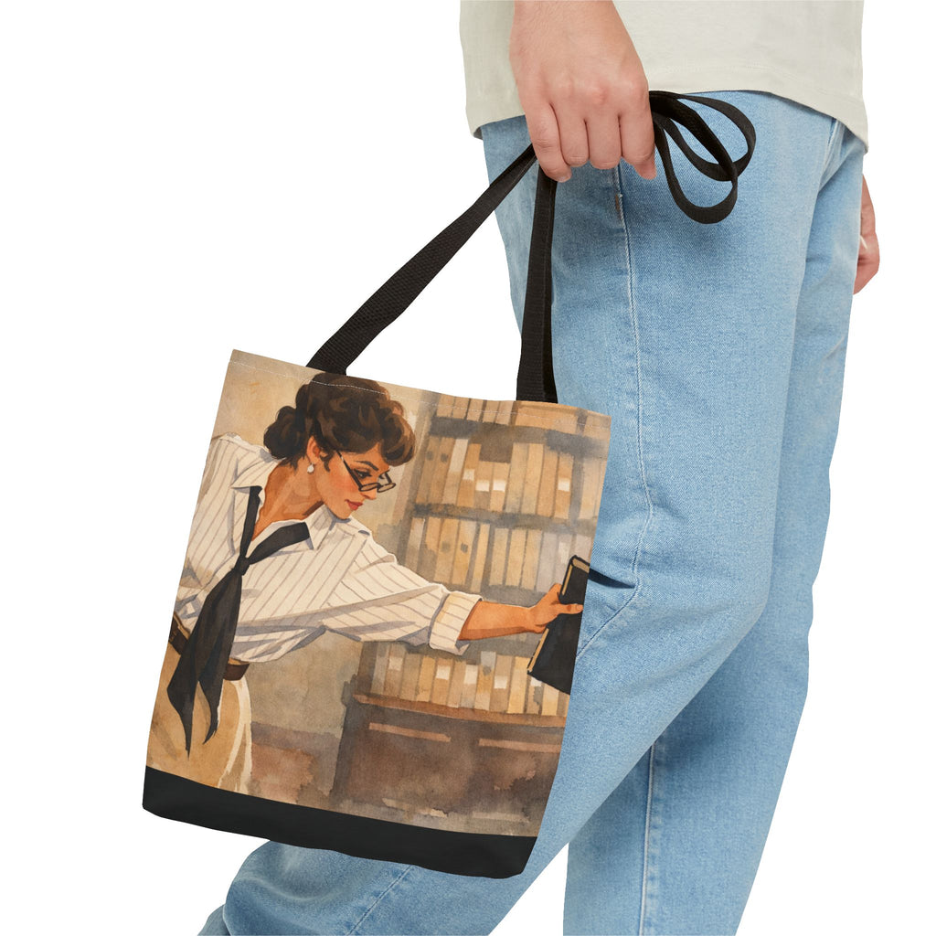 Evelyn Librarian Tote Bag