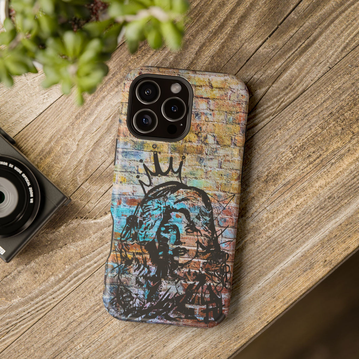 Queen of Country Graffiti Phone Case