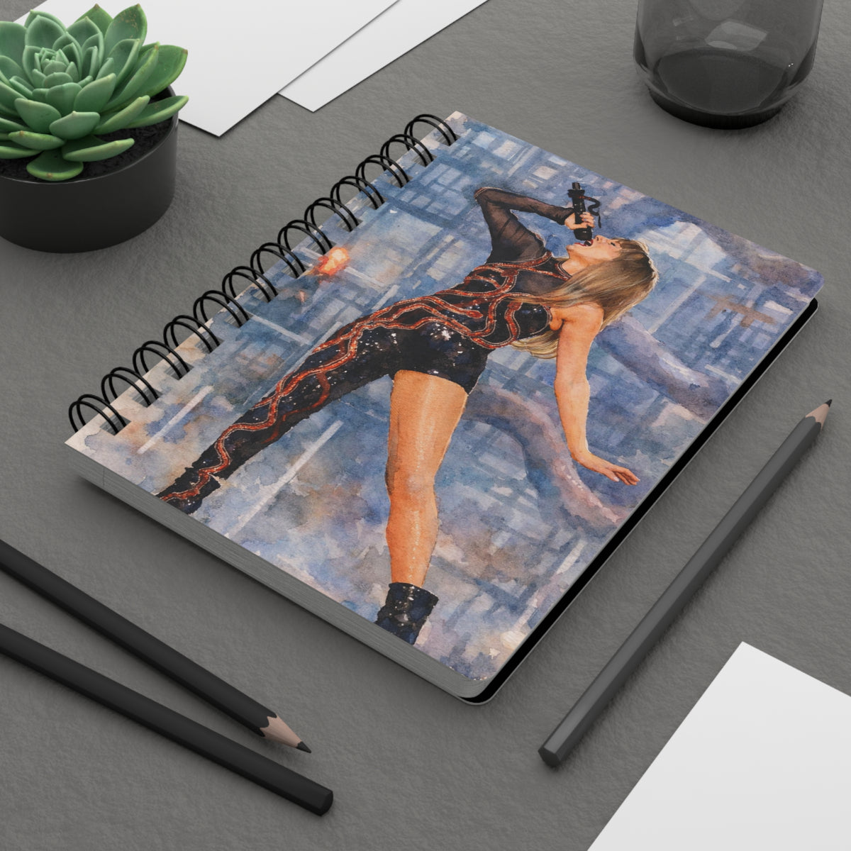 Music Lover Rep Spiral Notebook