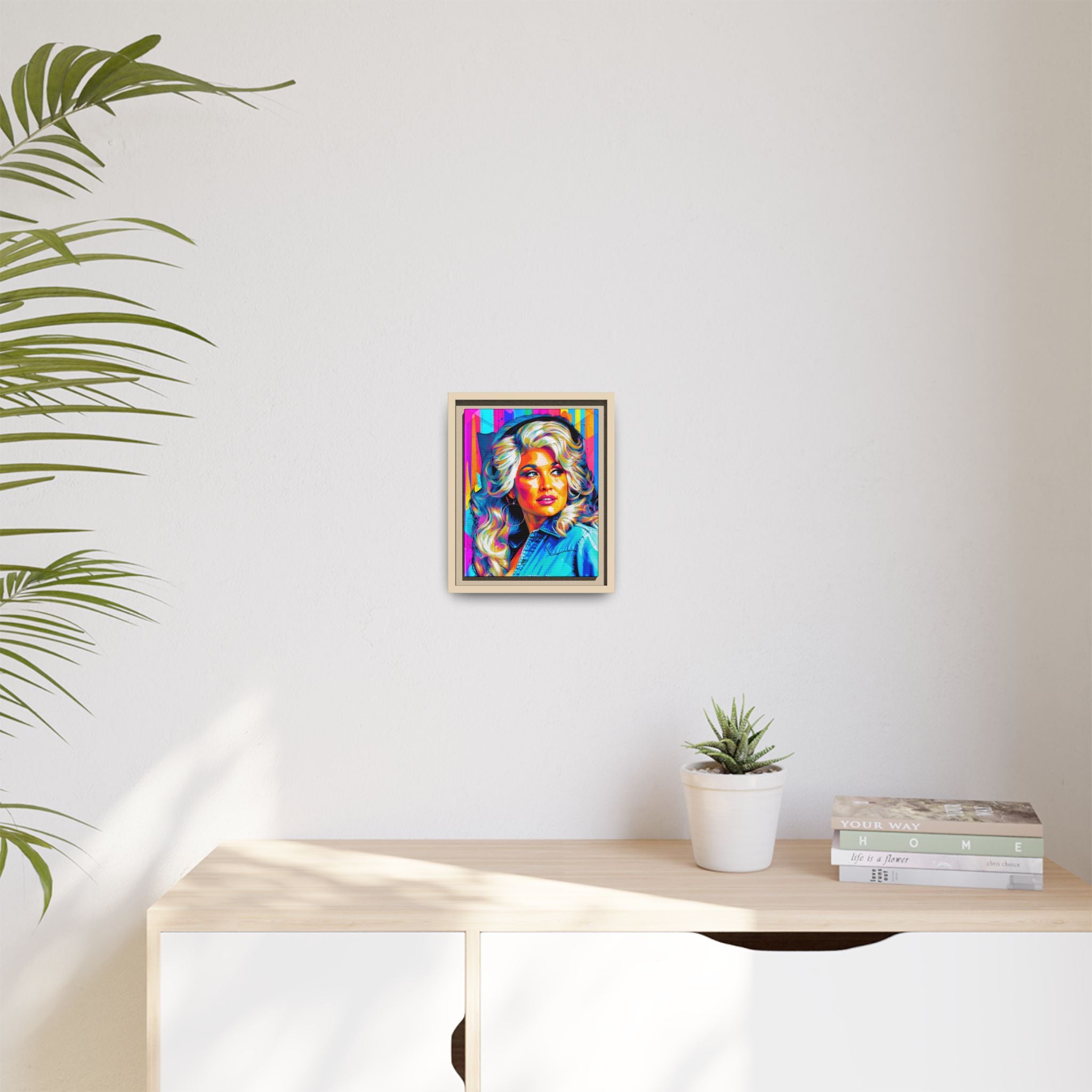 Queen of Country Framed Canvas