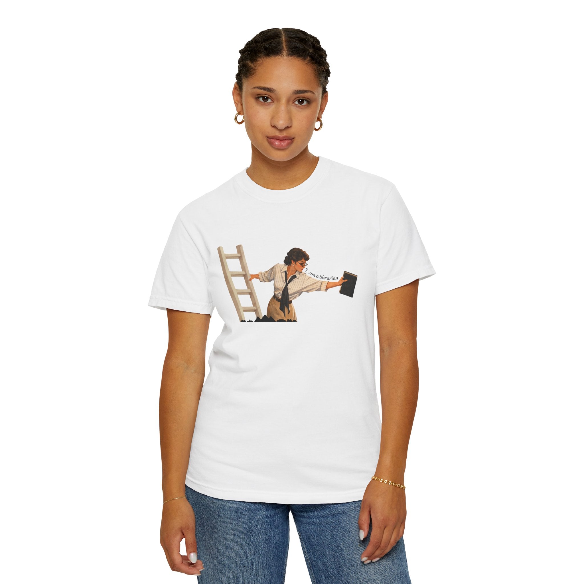 Evelyn Librarian Tee