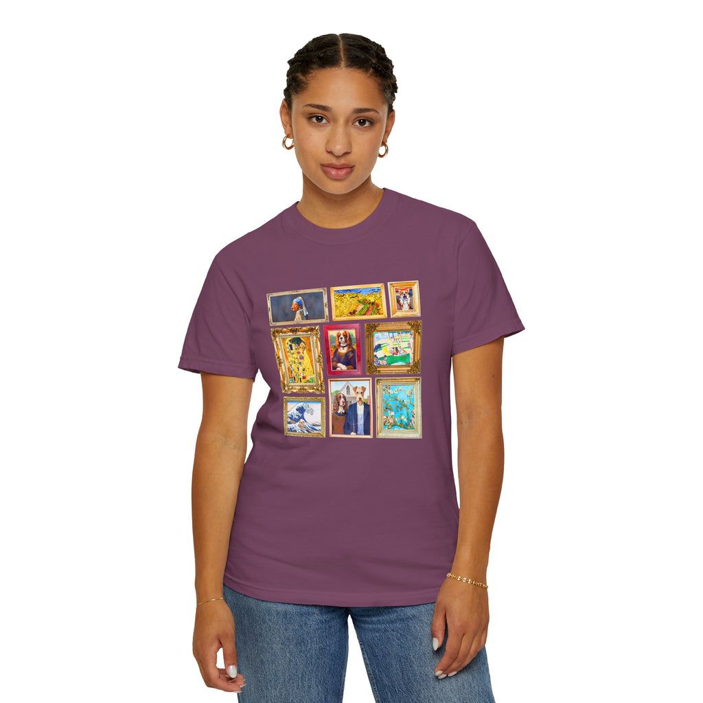 Dog Art Gallery Tee