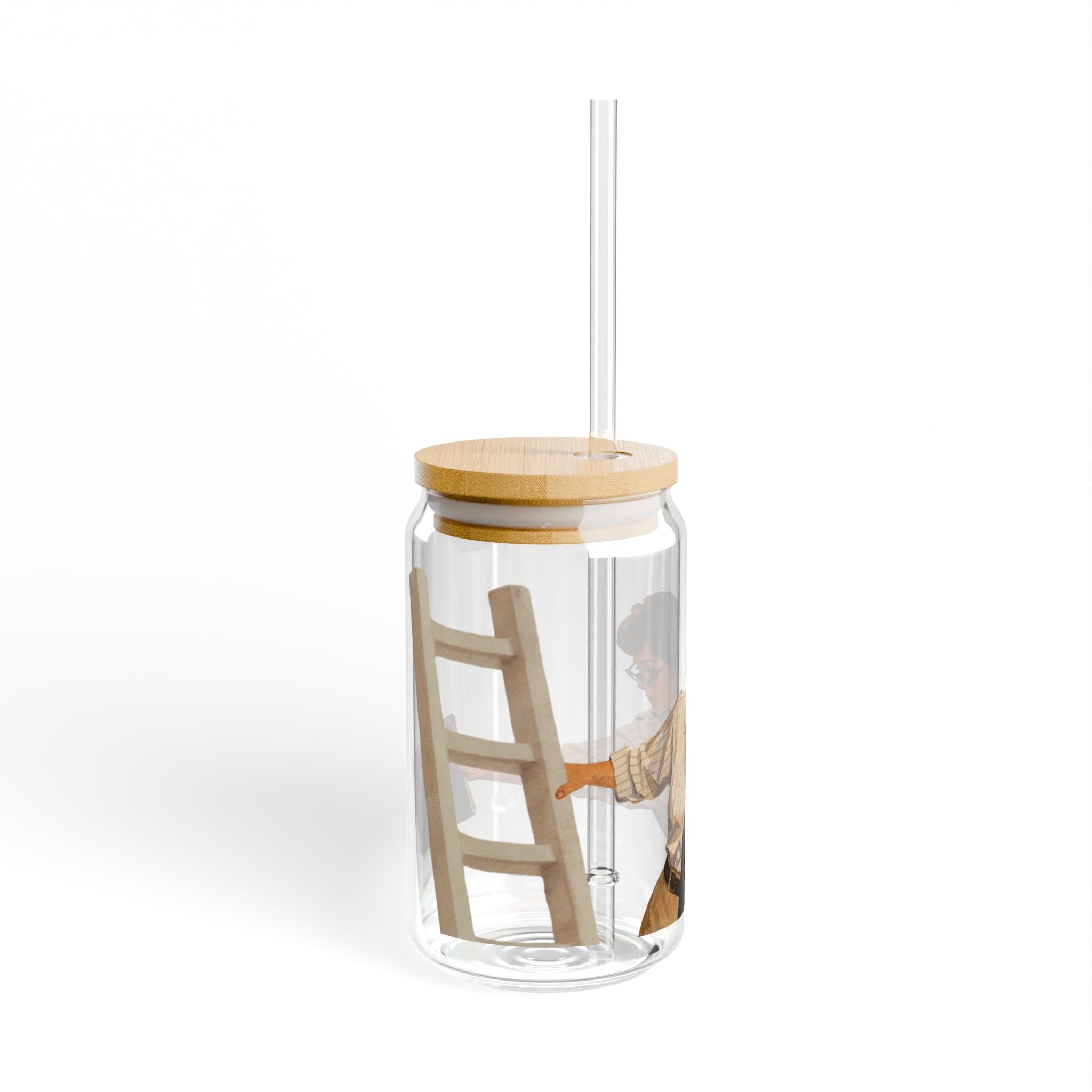 Evelyn Librarian Sipper Glass