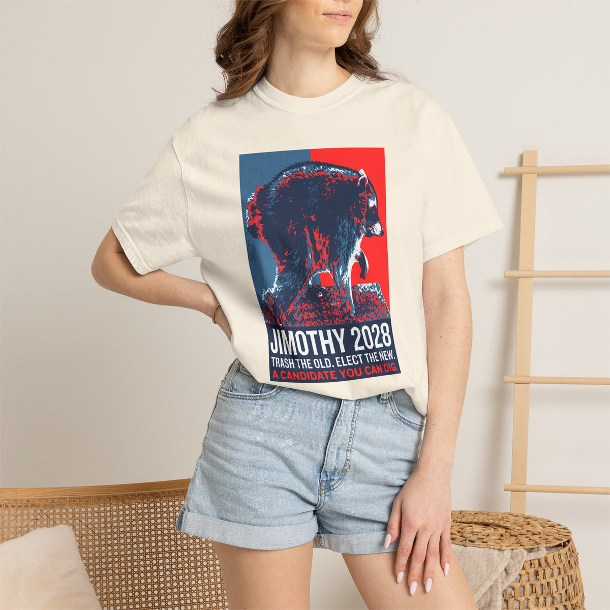 Jimothy 2028 Campaign Poster Tee