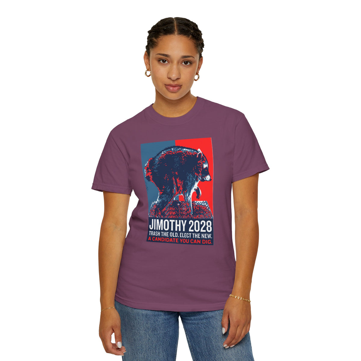 Jimothy 2028 Campaign Poster Tee