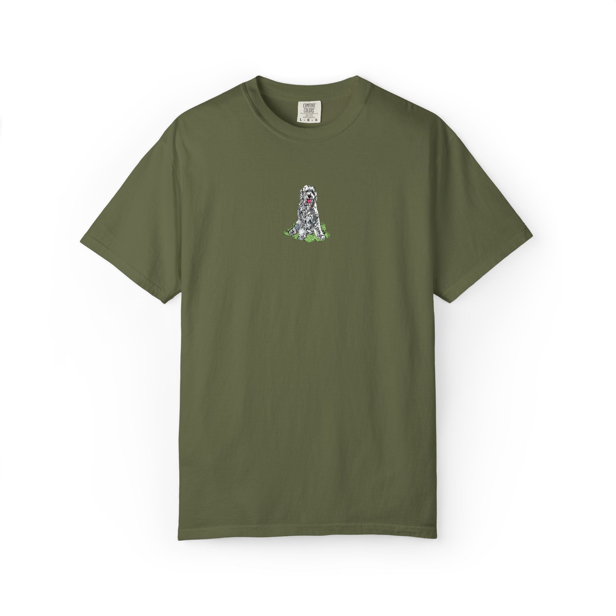 Sheepadoodle Embroidered Tee