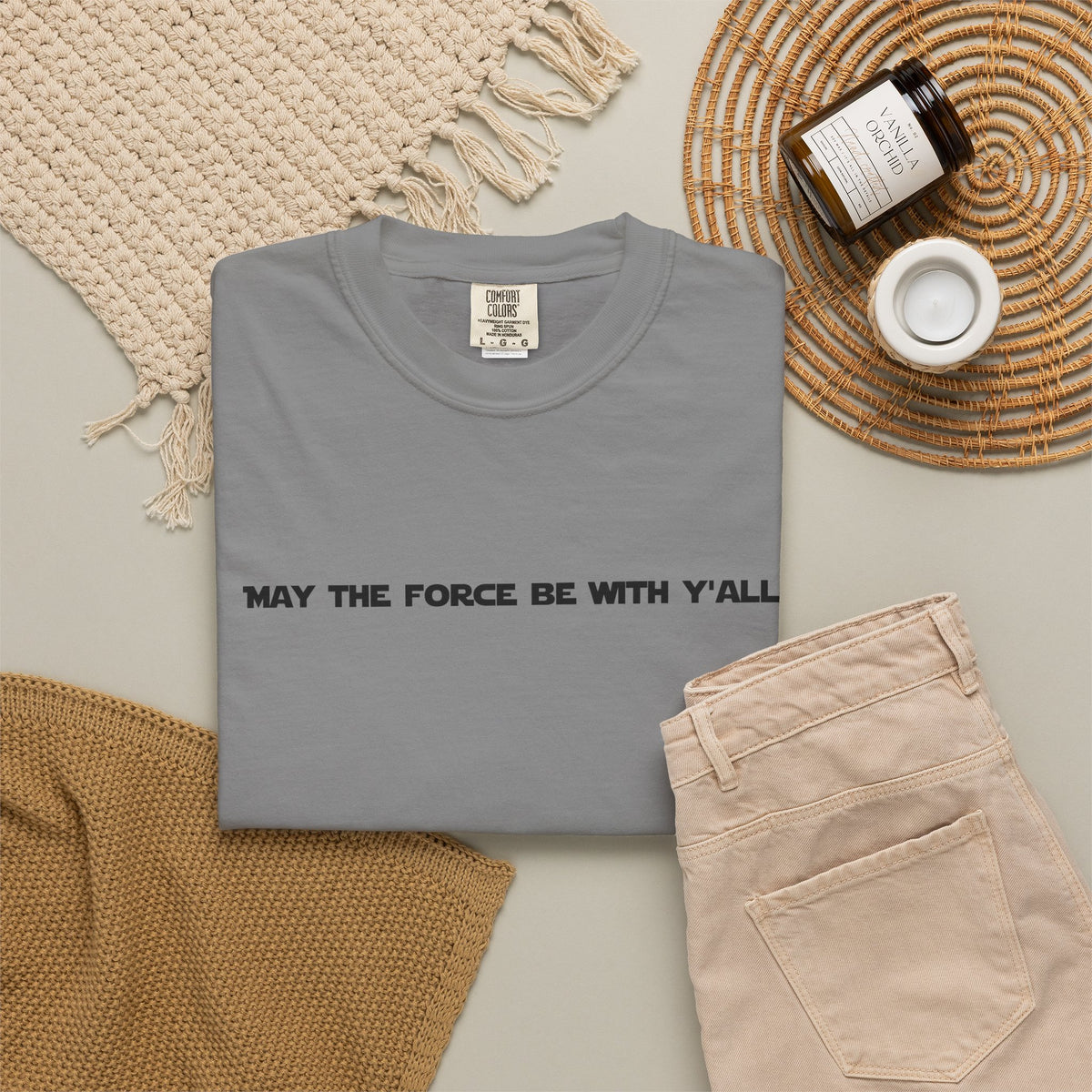 May the Force Be With Y'all Tee