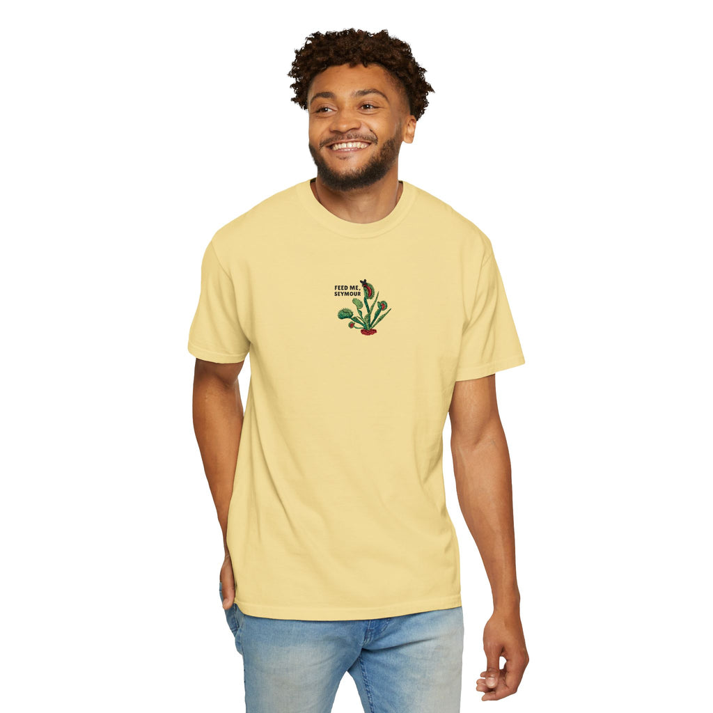 Embroidered Feed Me Seymour Tee