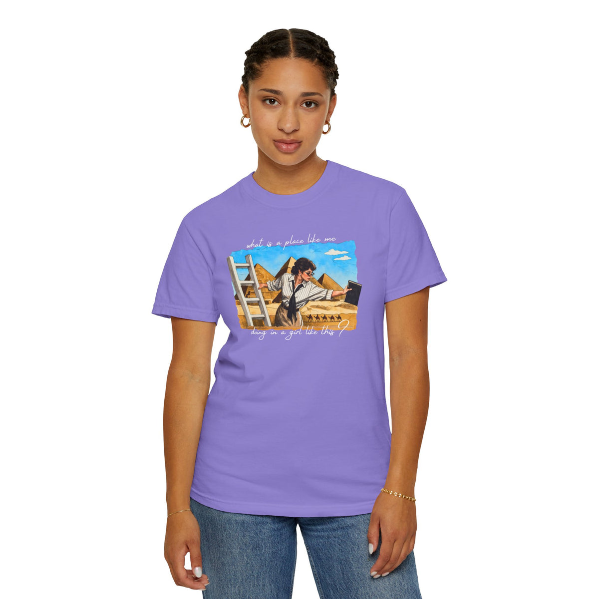 Evelyn Librarian Tee