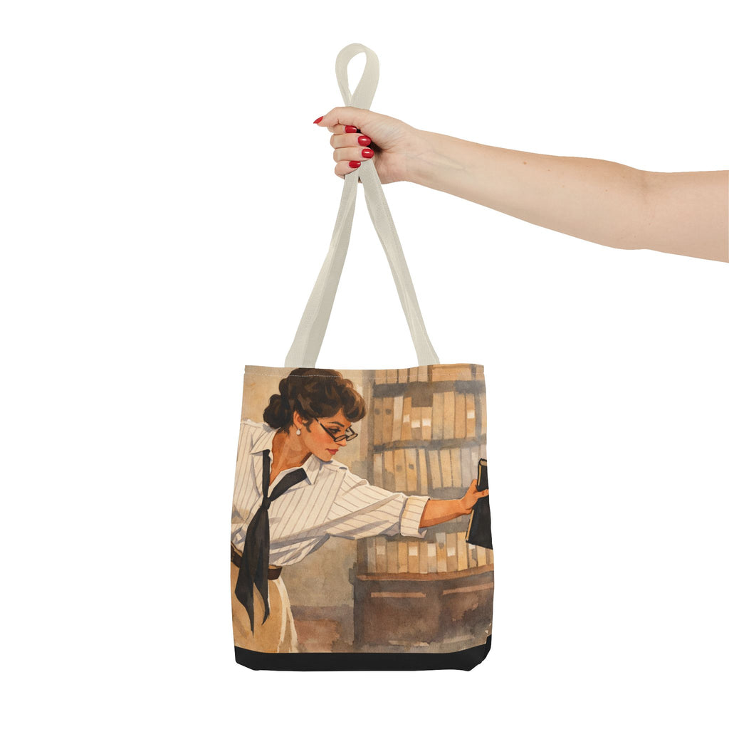 Evelyn Librarian Tote Bag