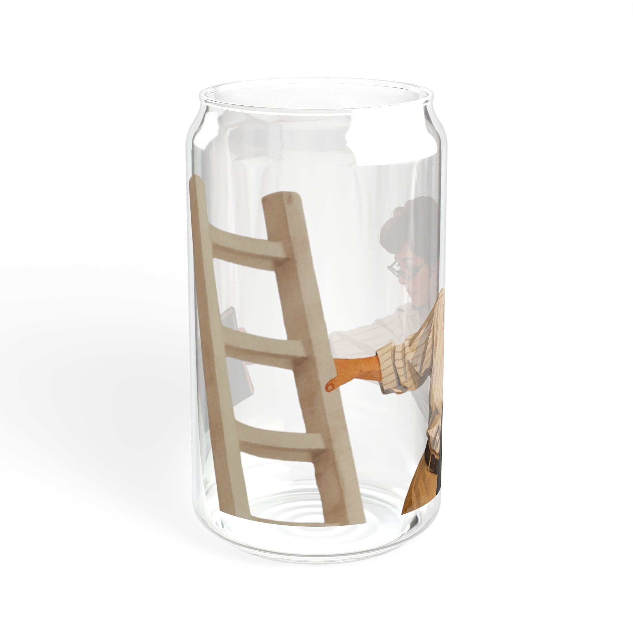 Evelyn Librarian Sipper Glass