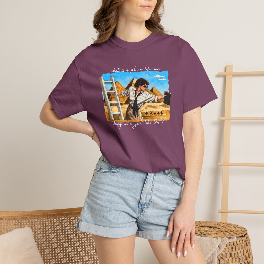 Evelyn Librarian Tee