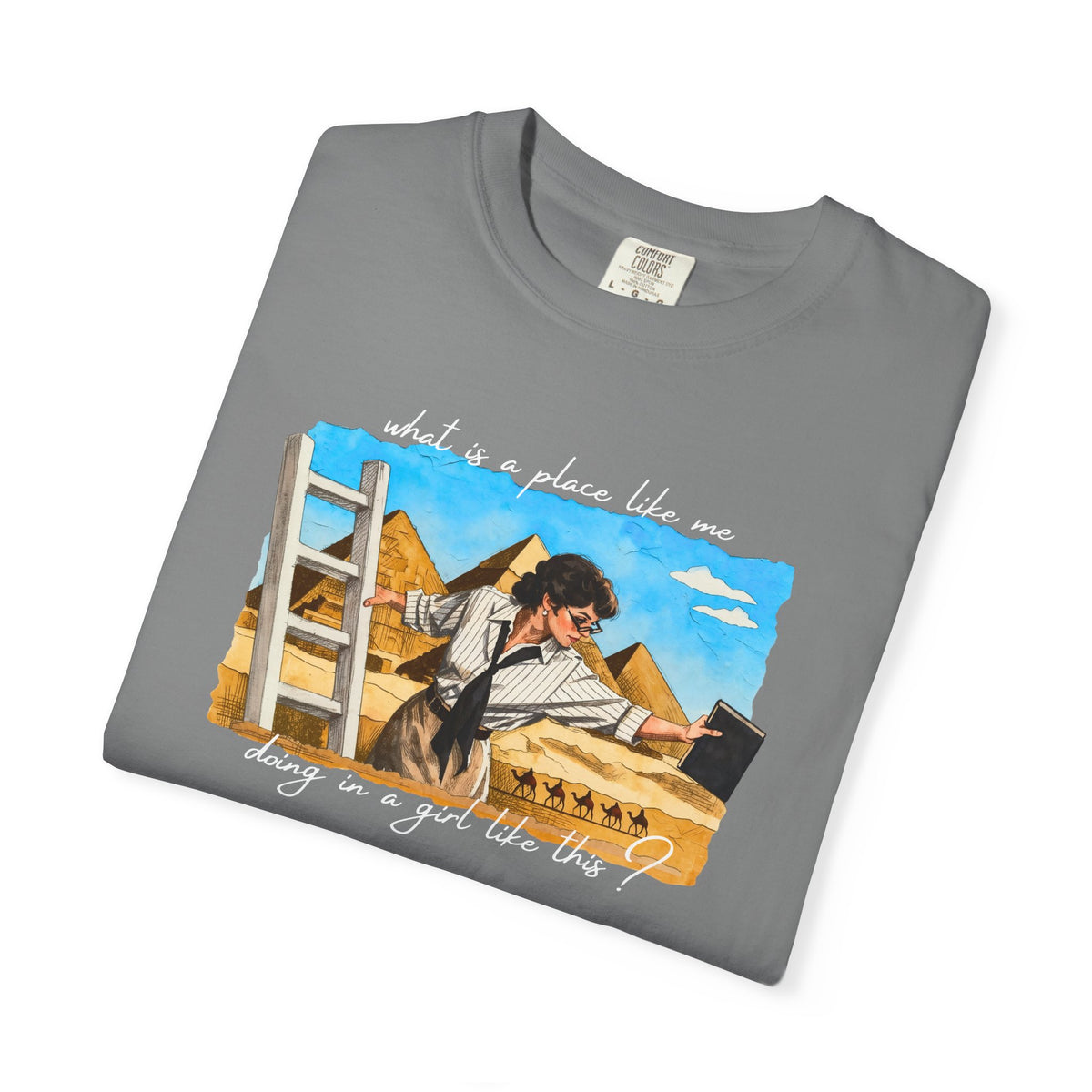 Evelyn Librarian Tee