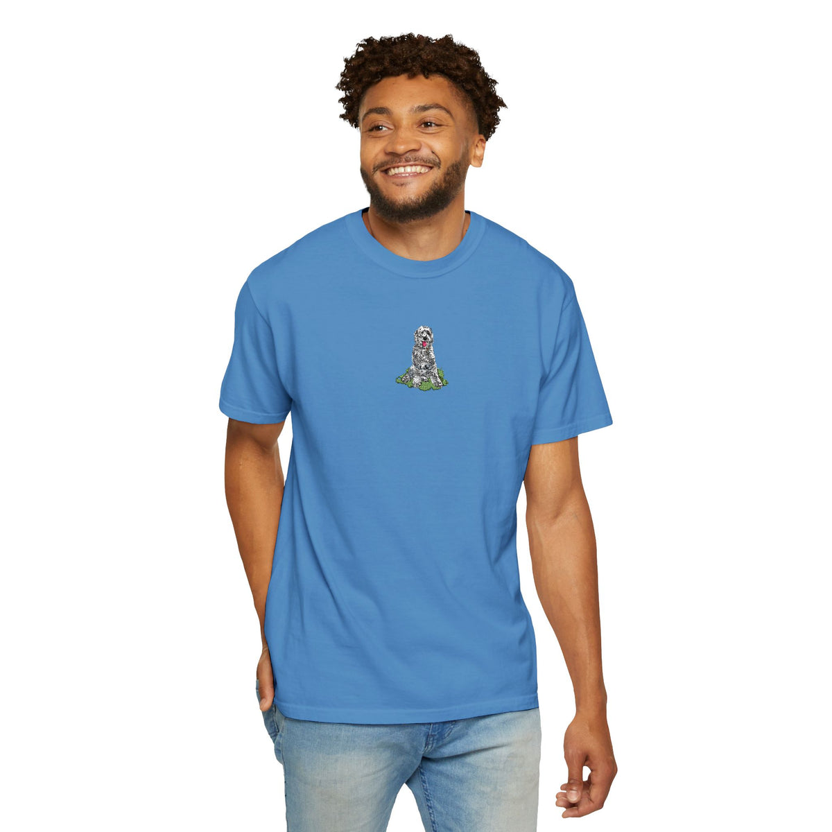 Sheepadoodle Embroidered Tee