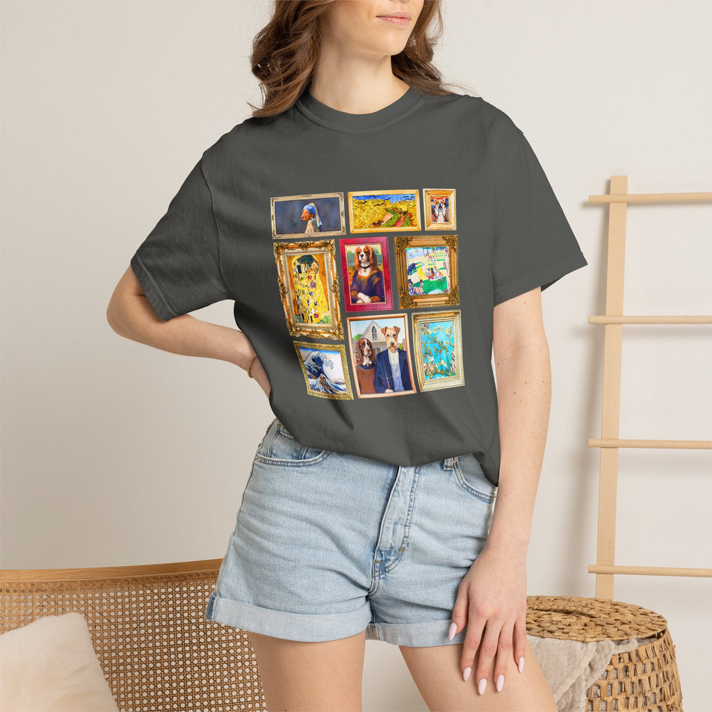 Dog Art Gallery Tee