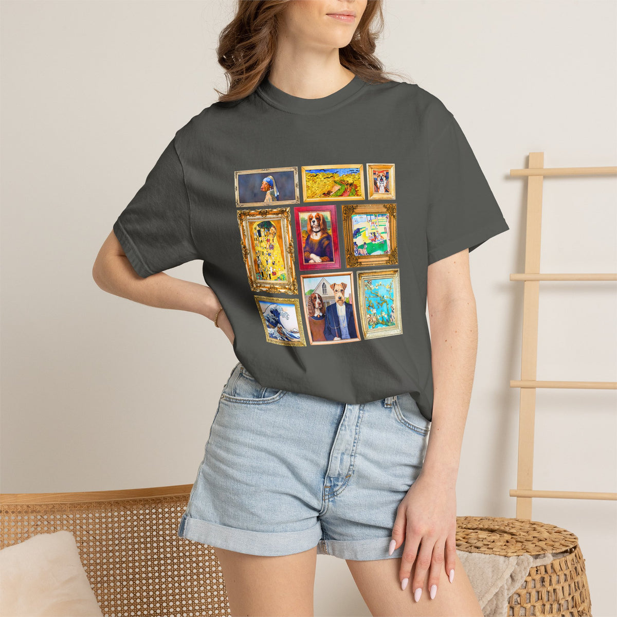 Dog Art Gallery Tee