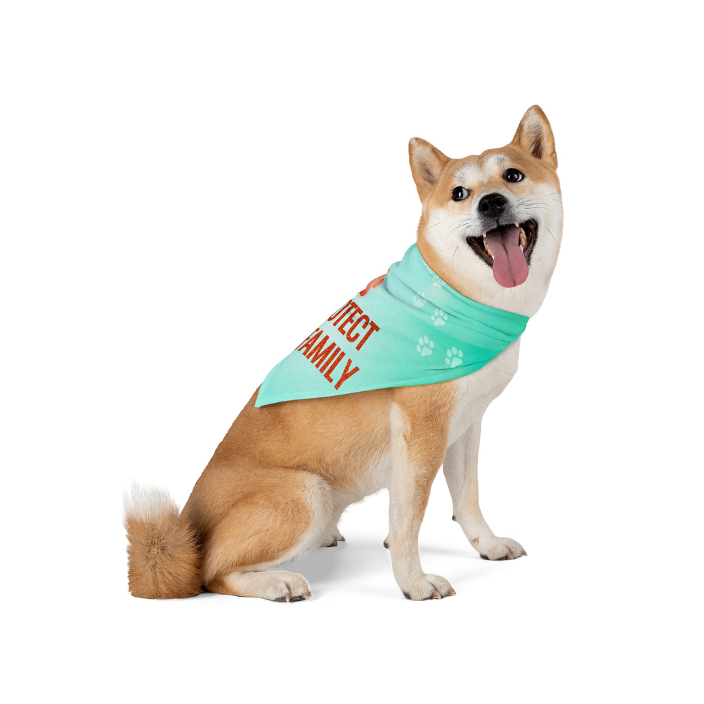 I Protect The Family Pet Bandana