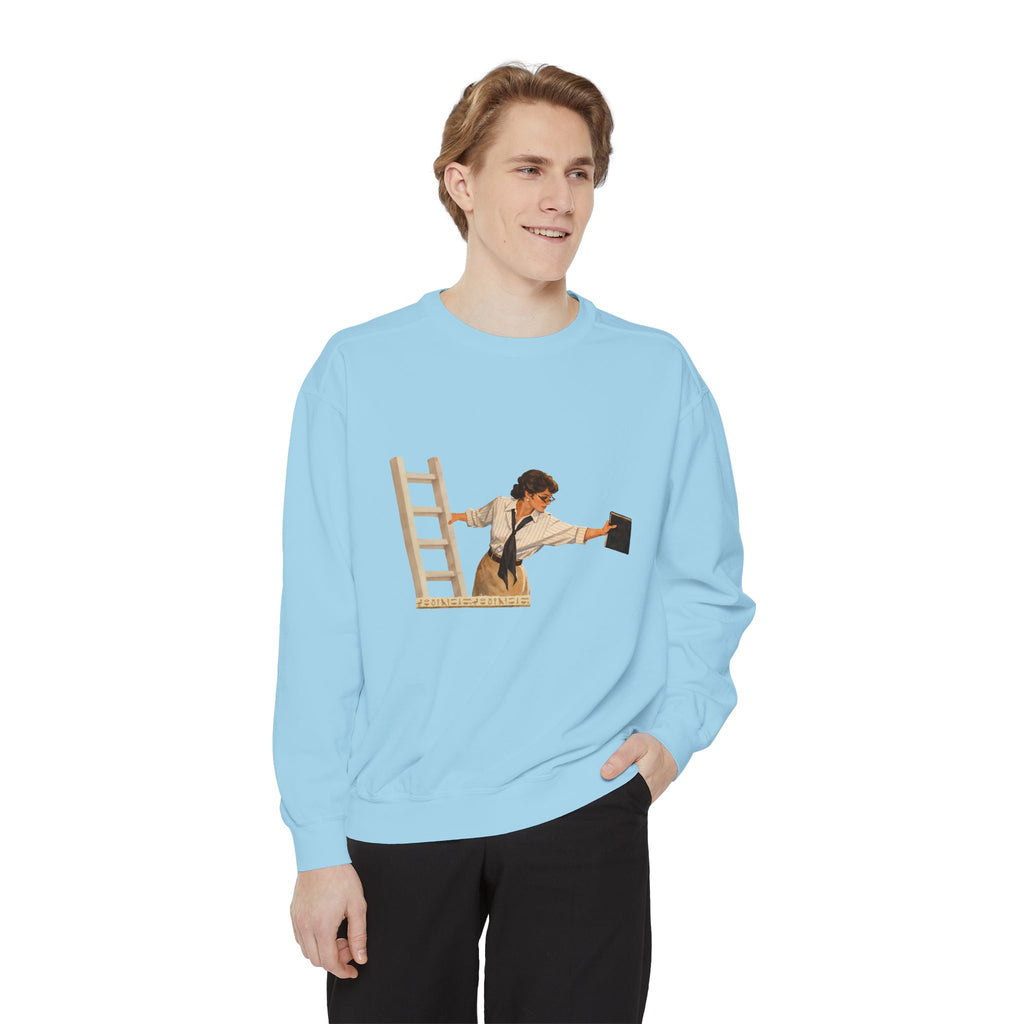 Evelyn Librarian Crewneck Sweatshirt