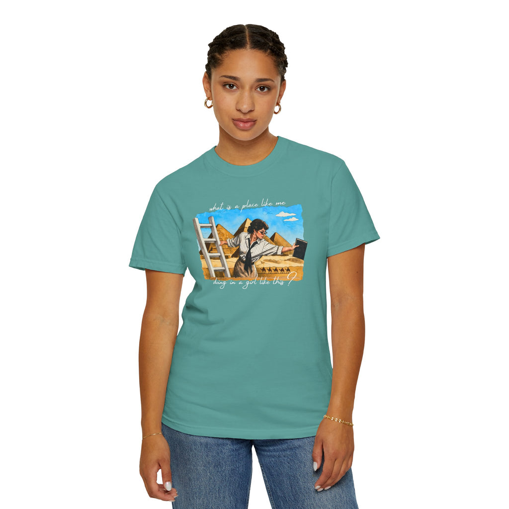 Evelyn Librarian Tee