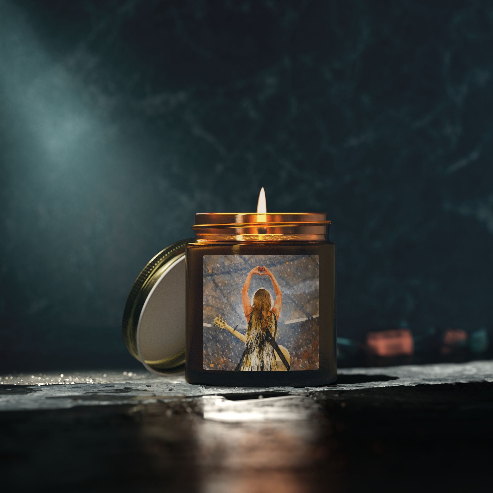 Music Lover Wax Candle