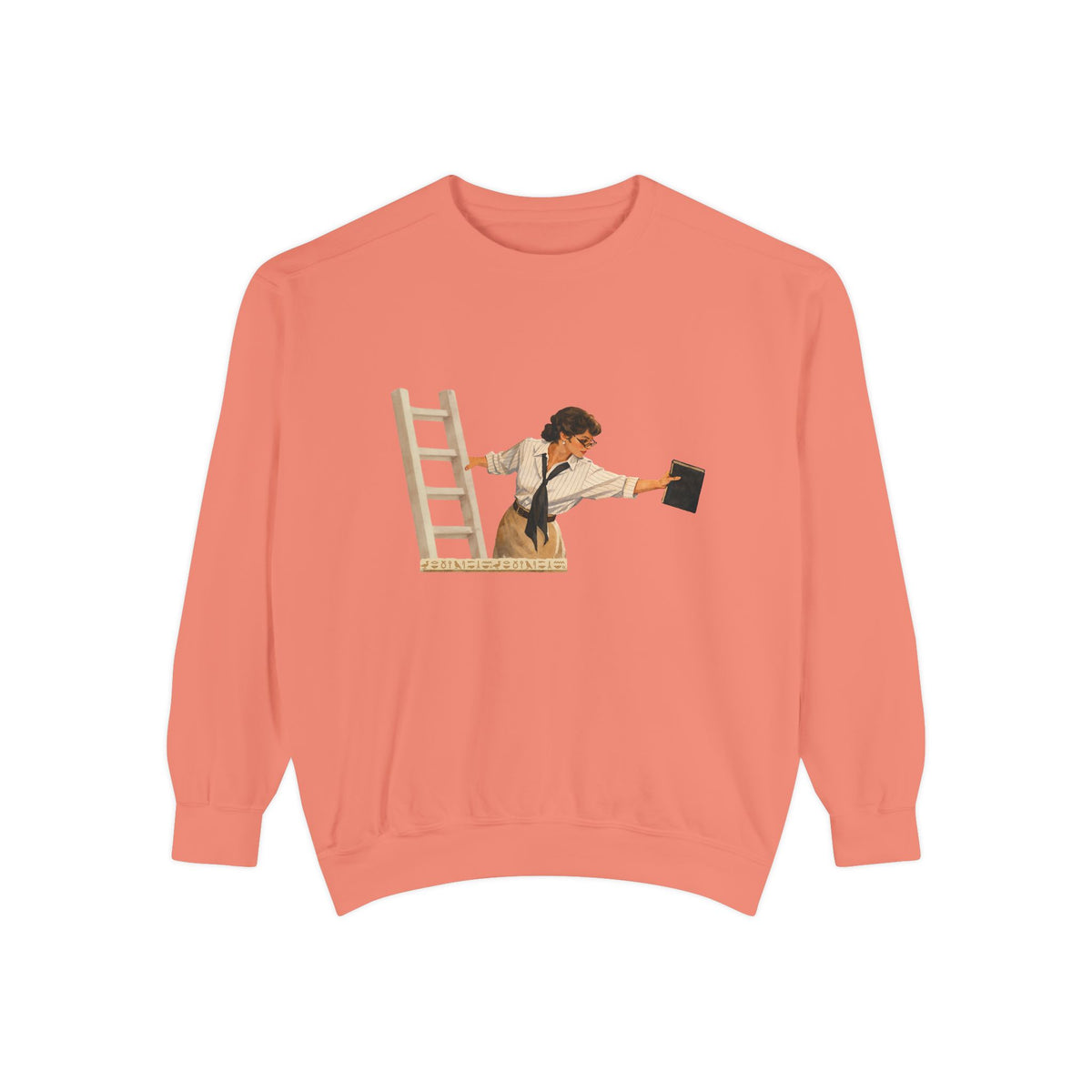 Evelyn Librarian Crewneck Sweatshirt