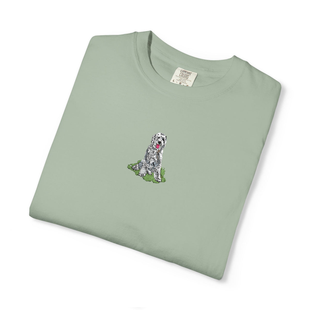 Sheepadoodle Embroidered Tee