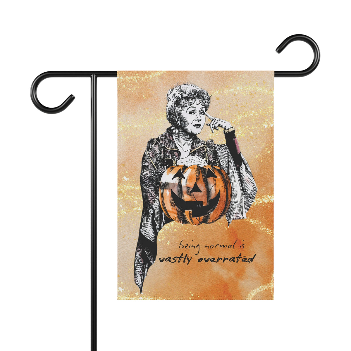Vintage Halloween Garden Banner