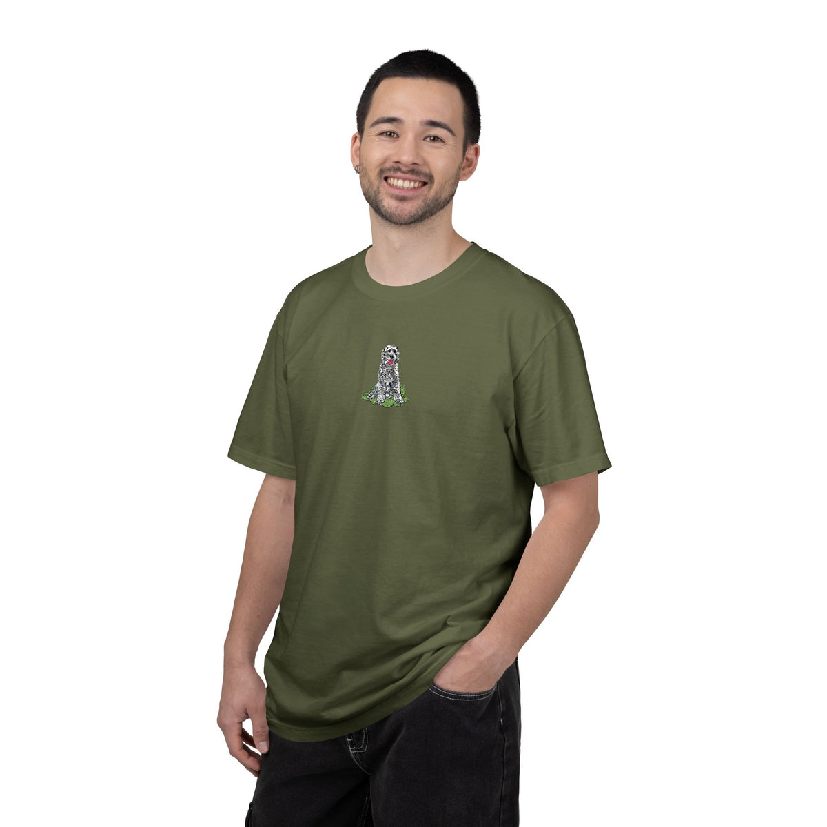 Sheepadoodle Embroidered Tee