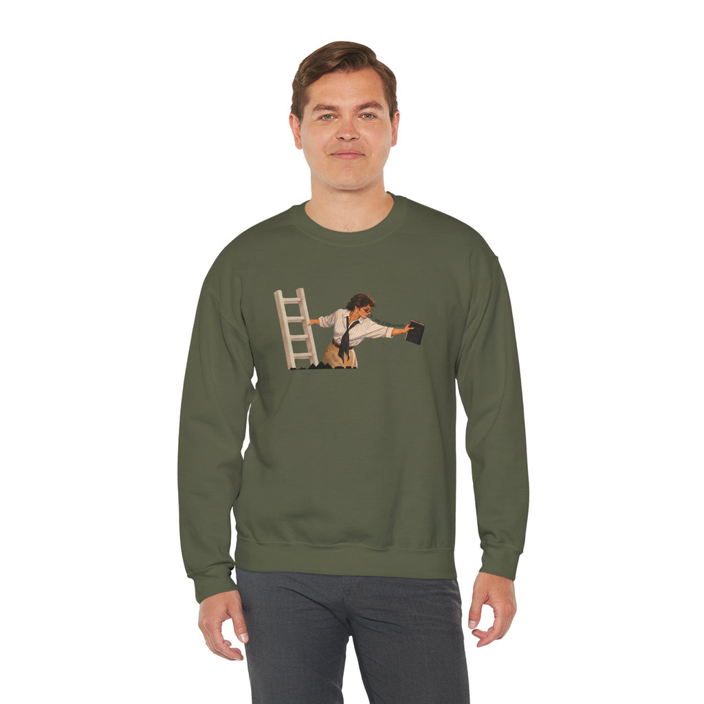 Vintage Evelyn Librarian Crewneck Sweatshirt