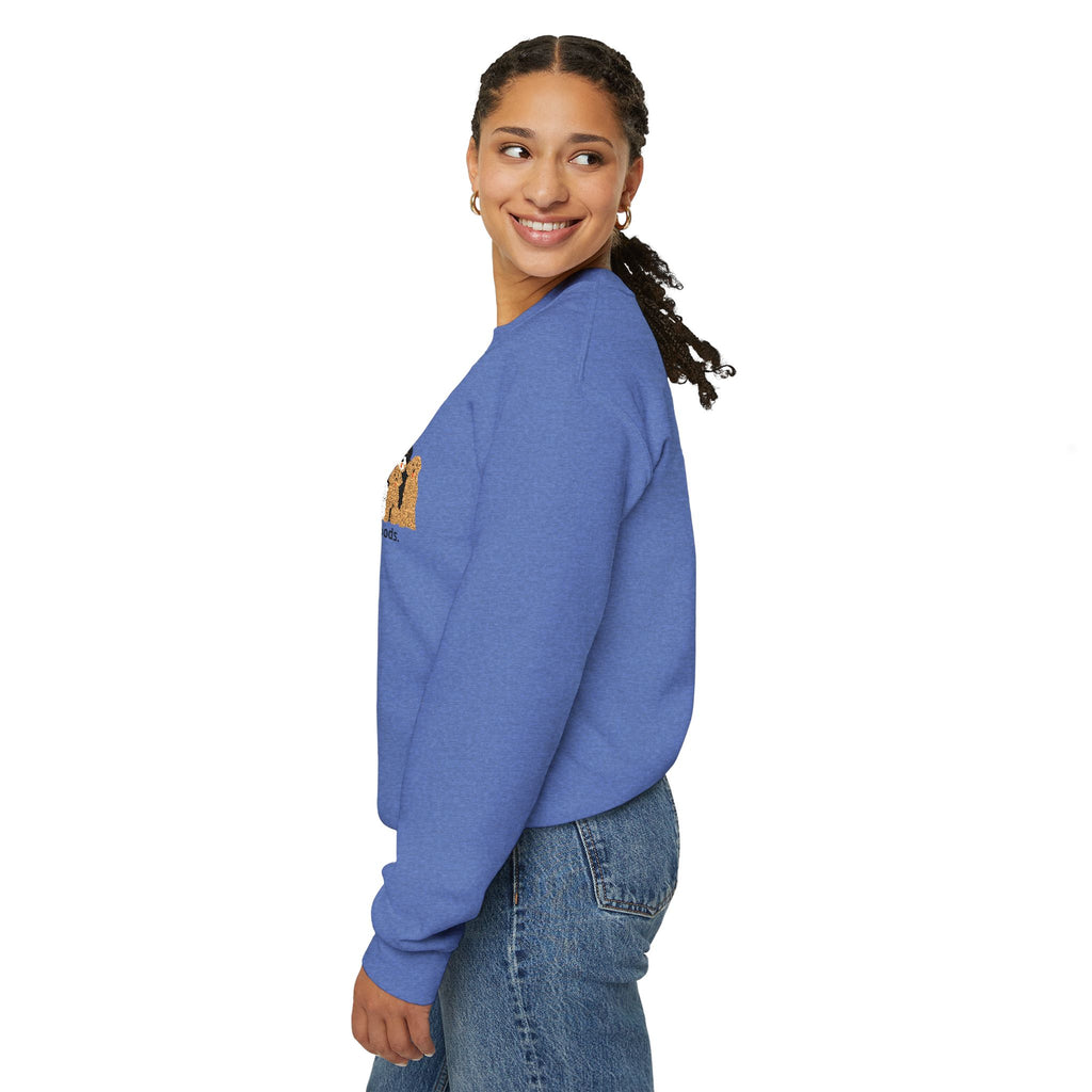 Embroidered Send Doods Crewneck Sweatshirt