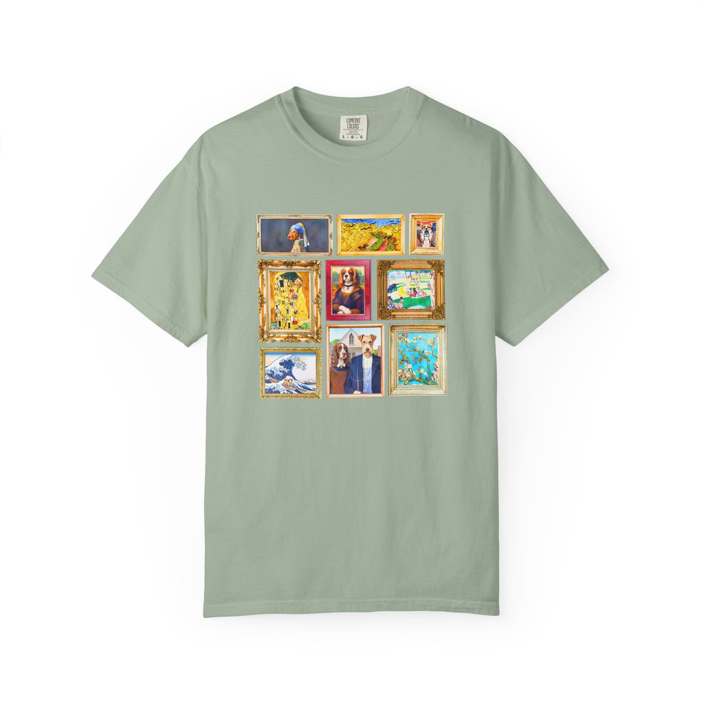 Dog Art Gallery Tee