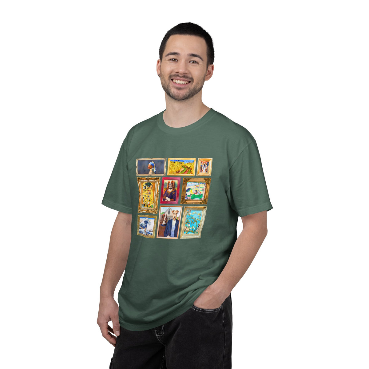 Dog Art Gallery Tee