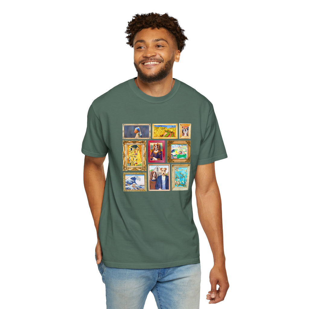 Dog Art Gallery Tee