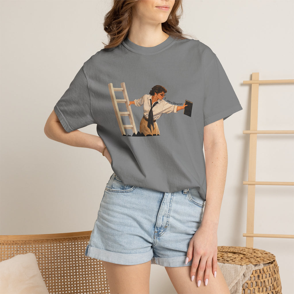 Evelyn Librarian Tee