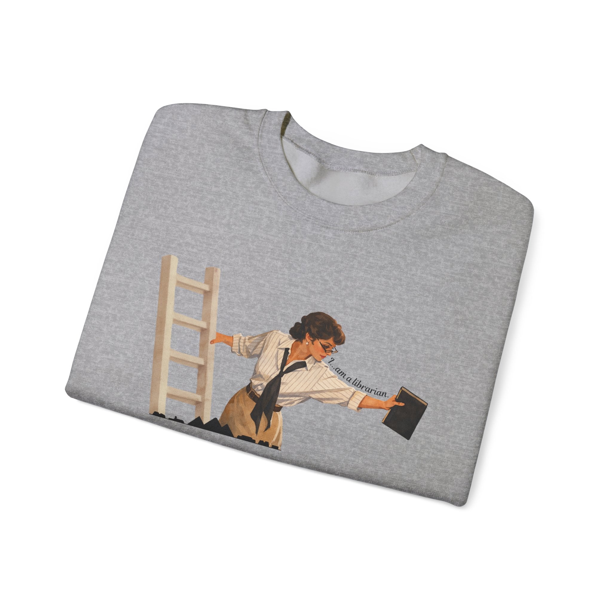 Evelyn Librarian Crewneck Sweatshirt